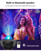 Load image into Gallery viewer, New LED Starry Galaxy Projector Night Light Child Gift USB Bluetooth Music Player Star NightLight Colorful Projector Night Lamp