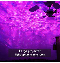 Load image into Gallery viewer, New LED Starry Galaxy Projector Night Light Child Gift USB Bluetooth Music Player Star NightLight Colorful Projector Night Lamp