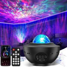 Load image into Gallery viewer, New LED Starry Galaxy Projector Night Light Child Gift USB Bluetooth Music Player Star NightLight Colorful Projector Night Lamp