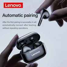 Load image into Gallery viewer, Original Lenovo LP40 wireless headphones TWS Bluetooth Earphones Touch Control Sport Headset Stereo Earbuds For Phone Android