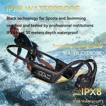 Load image into Gallery viewer, Bone Conduction Headphones Bluetooth 5.4 Wireless Earphone IPX8 Waterproof for Swimming Sports Support MP3 Player With 32G RAM