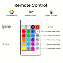 Load image into Gallery viewer, 1/2 Packs Smart LED Strip Lights With Remote Control For Room Gaming Tv And Party Decoration Sync With Music Rgb Desk Lamp