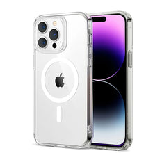 Load image into Gallery viewer, Original Clear Magsafe Magnetic Wireless Charging Animation Case For iPhone 16 15 14 13 12 11 Plus Mini Pro Max XS XR 7 8 Cover