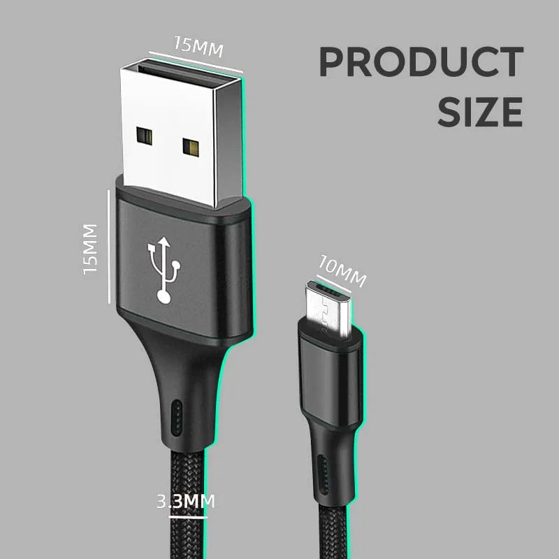 DATA FROG 1M 2M 3M Charging Data Cable For PS4 Controller USB Charger Cable For PS4 Gampad Joystick Game Accessories