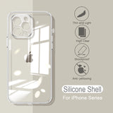 Ultra Thin Silicone Soft Case For iPhone 14 13 12 Mini 11 Pro XS Max X XR SE 2022 2020 7 8 6S 6 Plus 5 5S Clear Back Cover Slim