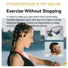 Load image into Gallery viewer, Bone Conduction Headphones Bluetooth 5.4 Wireless Earphone IPX8 Waterproof for Swimming Sports Support MP3 Player With 32G RAM